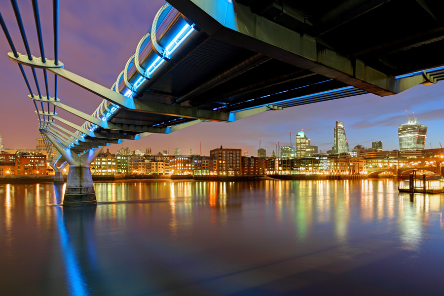 Illuminated River - Building Centre